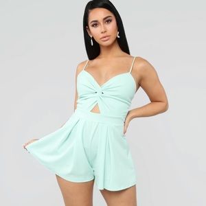 Fashion Nova Twist Romper